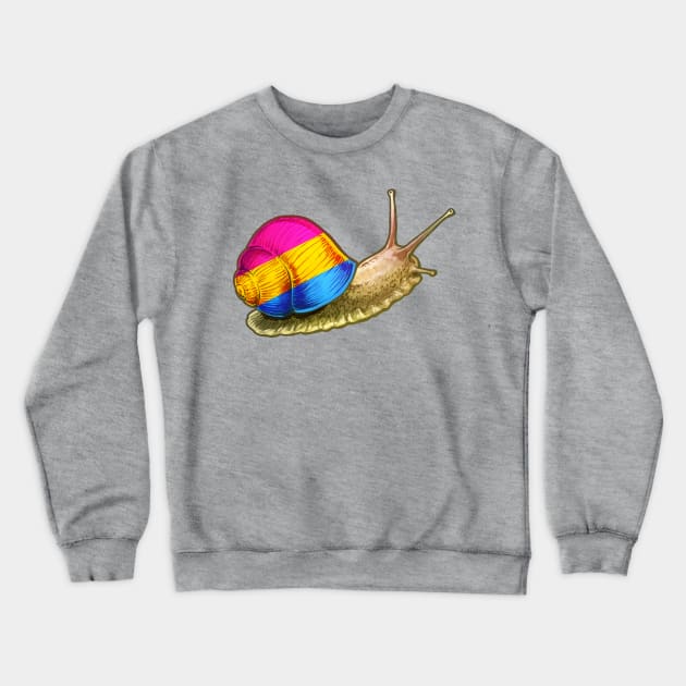 Pan Snail Crewneck Sweatshirt by Merdet